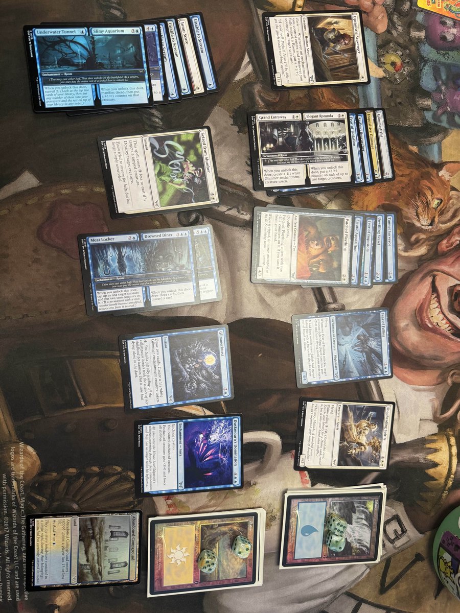 ssbWAMMER's tweet photo. Update: drafted an absolute BANGER for top 8. UW, the best archetype, was wide open. Unfortunately, my top 8 r1 opponent hit the absolute nuts in jund delirium with swarmweaver turn 4 both games. GGs thanks for the encouragement guys \(0^◇^0)/ https://t.co/Ju8OOWiE0F