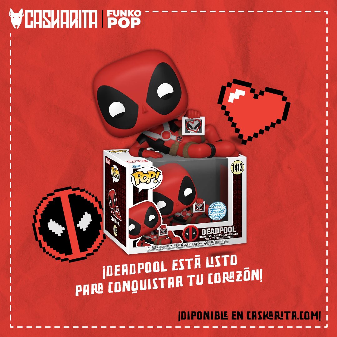 💀❤️ ¡Porque hasta el mercenario más irreverente  tiene su corazoncito! 😎 

¡No lo pienses más y agrégalo a tu colección, carajo! 💘

Recibe harto amor para tu colección. Pídelo en caskarita.com🫶