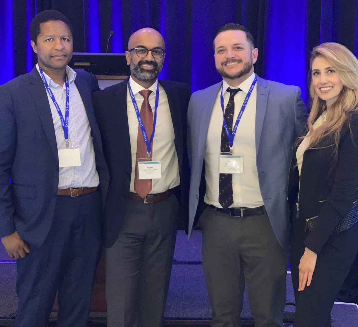 Rola Khedraki, MD, FACC (@rolakhedrakimd) on Twitter photo Thank you to our attendees and amazing speakers for an enriching day of #sarcoid #HCM #cardioonc and A LOT of #cardiacamyloid 🫀
Thank you to my incredible course co-directors <a href="/RajeevCMohan/">Rajeev Mohan</a> <a href="/UreyTony/">Marcus Anthony Urey MD</a> for making this Scripps-UCSD collaboration possible! 🤩 Thank you to our attendees and amazing speakers for an enriching day of #sarcoid #HCM #cardioonc and A LOT of #cardiacamyloid 🫀
Thank you to my incredible course co-directors <a href="/RajeevCMohan/">Rajeev Mohan</a> <a href="/UreyTony/">Marcus Anthony Urey MD</a> for making this Scripps-UCSD collaboration possible! 🤩