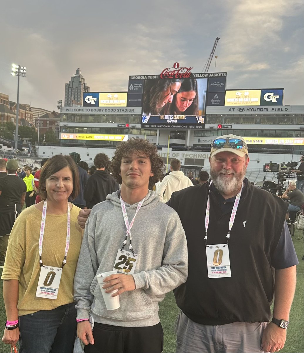 <a href="/ZekeWhittingto2/">Zeke Whittington</a> visiting <a href="/GTFootball/">Georgia Tech Football</a>  Need to get on this kid! He keeps doing it week after week!
<a href="/RustyMansell_/">Rusty Mansell</a> <a href="/NE_GA_Recruits/">NE Georgia Recruits</a> <a href="/RecruitGeorgia/">Recruit Georgia</a>