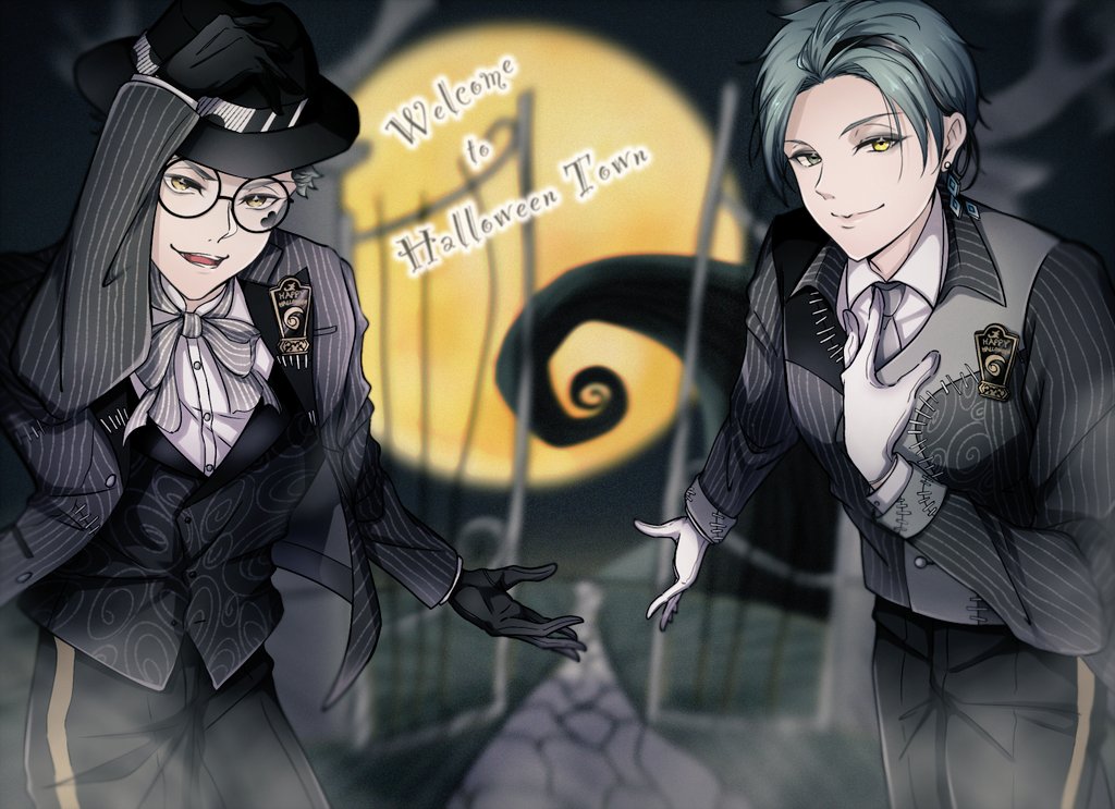 Halloween!♣🎃🐬

#twstファンアート