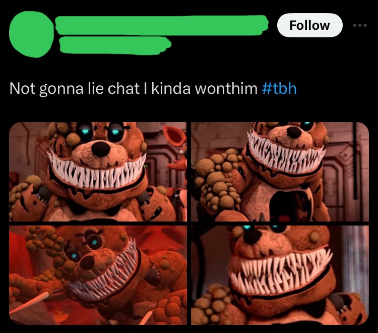 People Down Bad for FNaF Animatronics (@downbadfnaf) on Twitter photo 