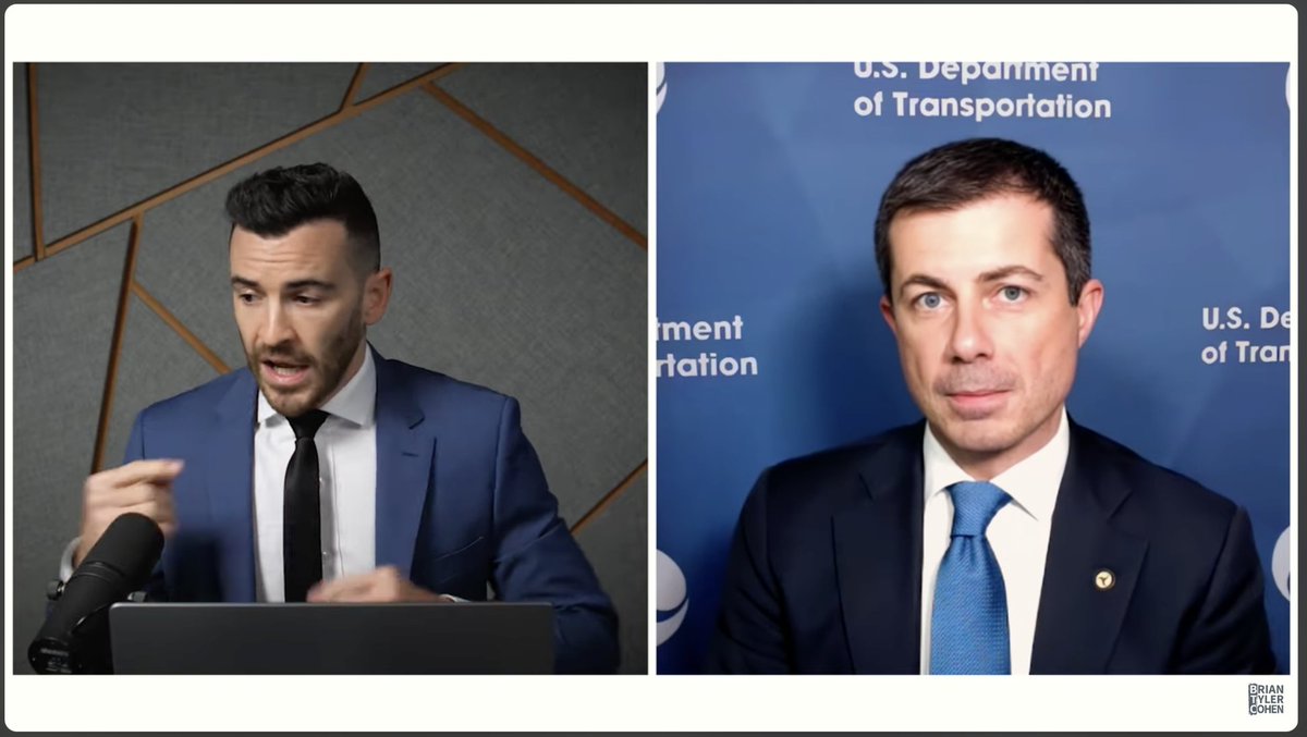 THEIALX's tweet image. 🚨 Fed up Pete Buttigieg SHUTS DOWN Trump over hurricane lies

Interviews with #BrianTylerCohen
Brian interviews #SecretaryPete about Trump lying about the #hurricane relief effort to help himself politically, how he and the rest of the administration solved the port strike, and