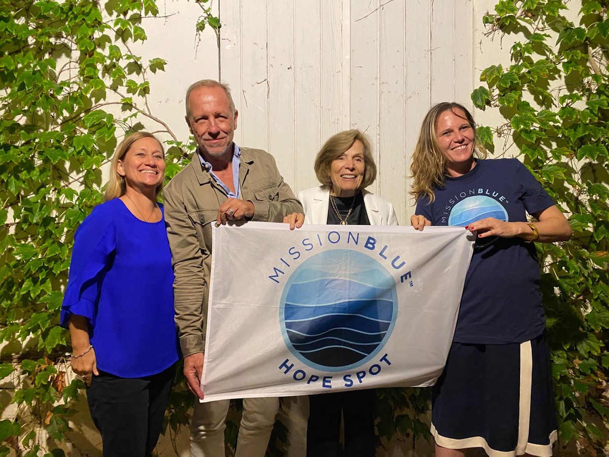 Wonderful to be in Barcelona celebrating the newly launched Vilanova i la Geltrú Coastal Waters Hope Spot! Thank you to everyone who is working to study this special place. 🐋💙🐋

europapress.es/catalunya/noti…