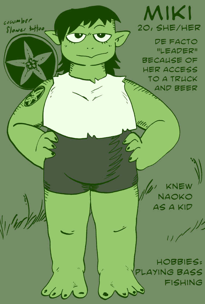 d_monomicon's tweet photo. Put together some refs for my delinquent kappa 🥒 https://t.co/8Xj9oBttqG