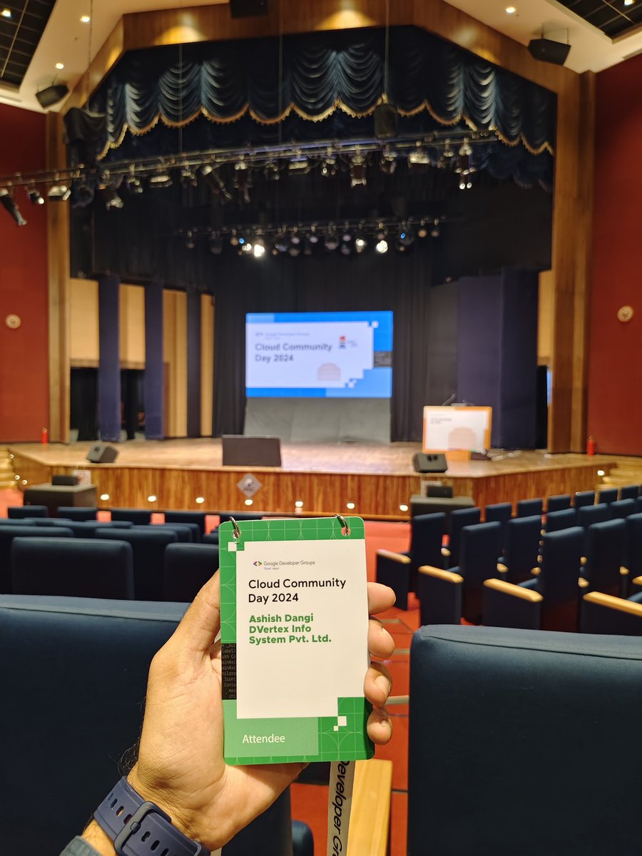 AshishDangi369's tweet photo. Google Cloud Community Day Jaipur 2024 #GoogleCloudCommunityDay #CloudCommunityDay #ccdjaipur #gdgjaipur @gauravkheterpal @TfugJaipur @gdgjaipur https://t.co/28eoHiEyTU