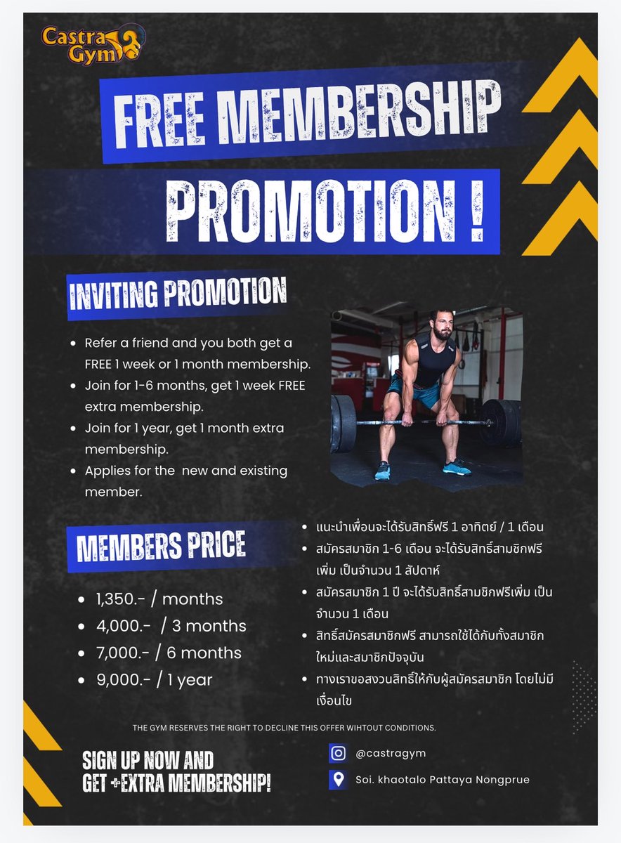 Castra_Gym's tweet photo. https://t.co/DlSM1pmwfi