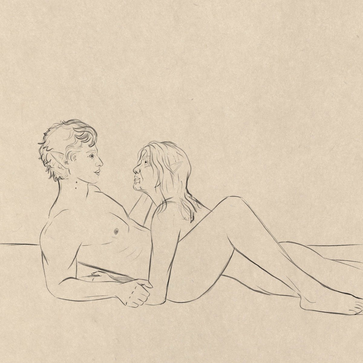 BagelBarton's tweet photo. Just another sketch I'll probably ne we finish! 
I just like to get the images out of my head and into my eyes. https://t.co/C7jnF4aF2G
