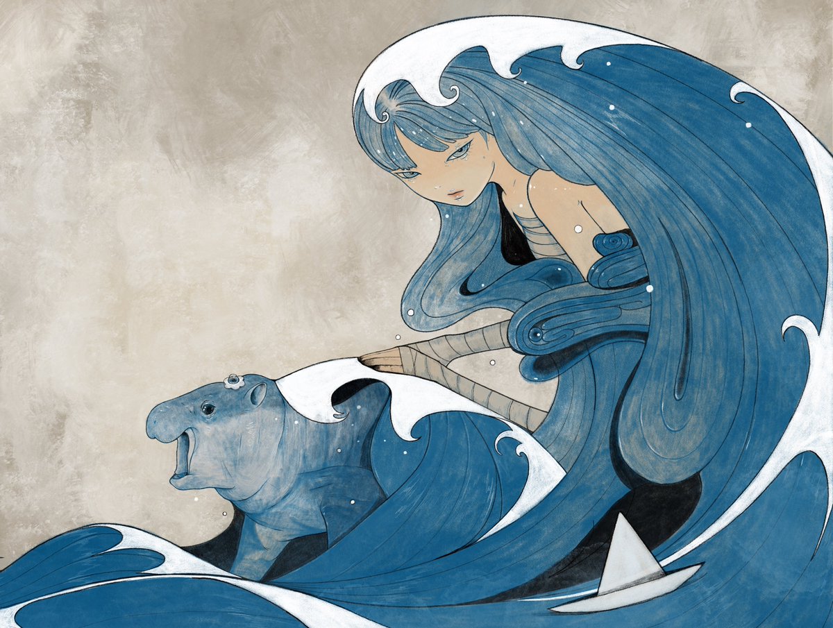 the Great wave of Moo-Deng