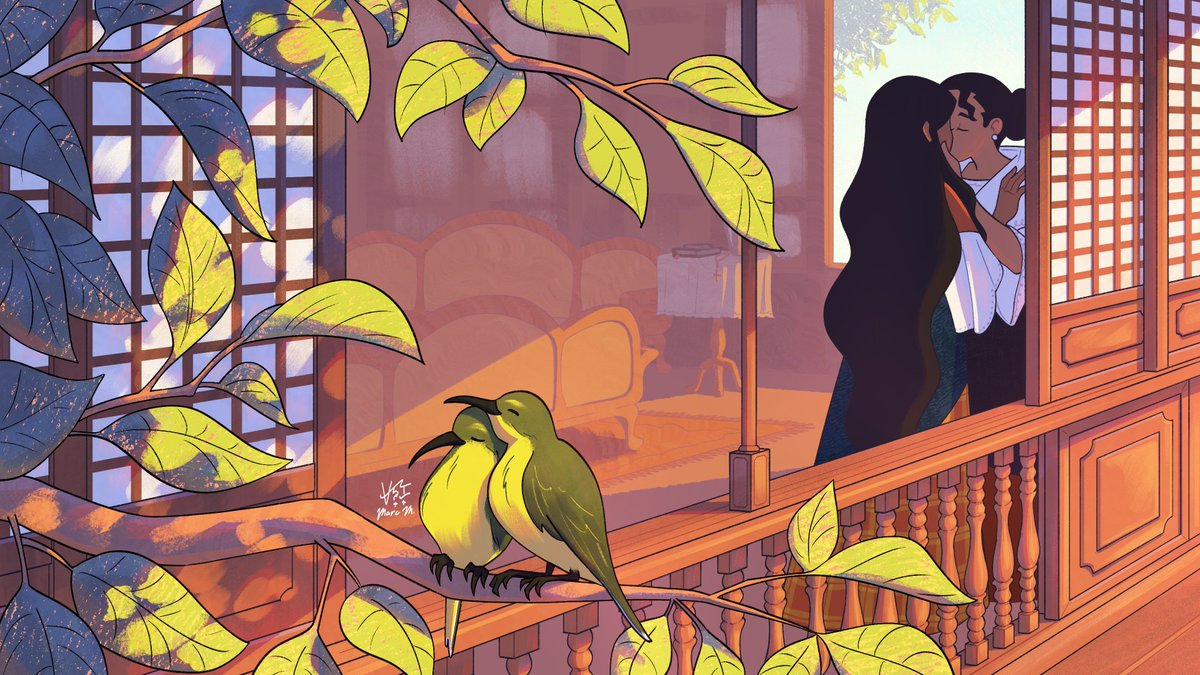 marcm_art's tweet photo. one thing about me is that i will always draw lesbians in 19th century philippines https://t.co/sY0hHJk6O8