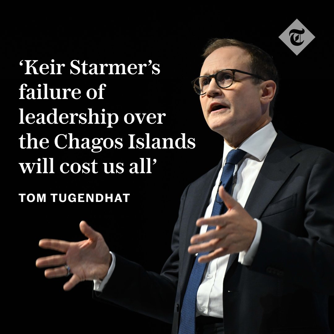 The Telegraph (@telegraph) on Twitter photo 🗣️ 'The Prime Minister has set a dangerous precedent that undermines our centuries-old rights to territories overseas' | Writes <a href="/TomTugendhat/">Tom Tugendhat</a>
Read the full column here 👇
telegraph.co.uk/politics/2024/… 🗣️ 'The Prime Minister has set a dangerous precedent that undermines our centuries-old rights to territories overseas' | Writes <a href="/TomTugendhat/">Tom Tugendhat</a>
Read the full column here 👇
telegraph.co.uk/politics/2024/…