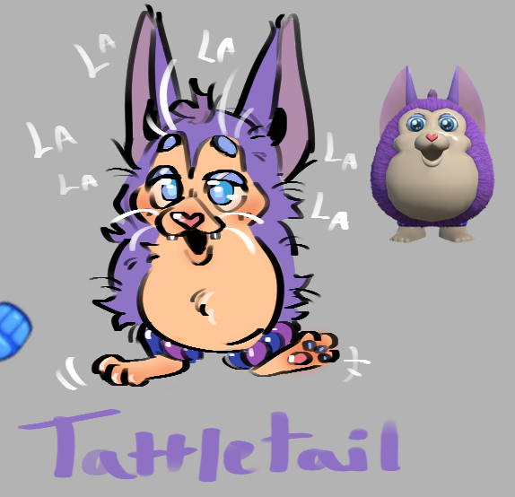 Warm upss.. 💙💜
#Tattletail #fnaf