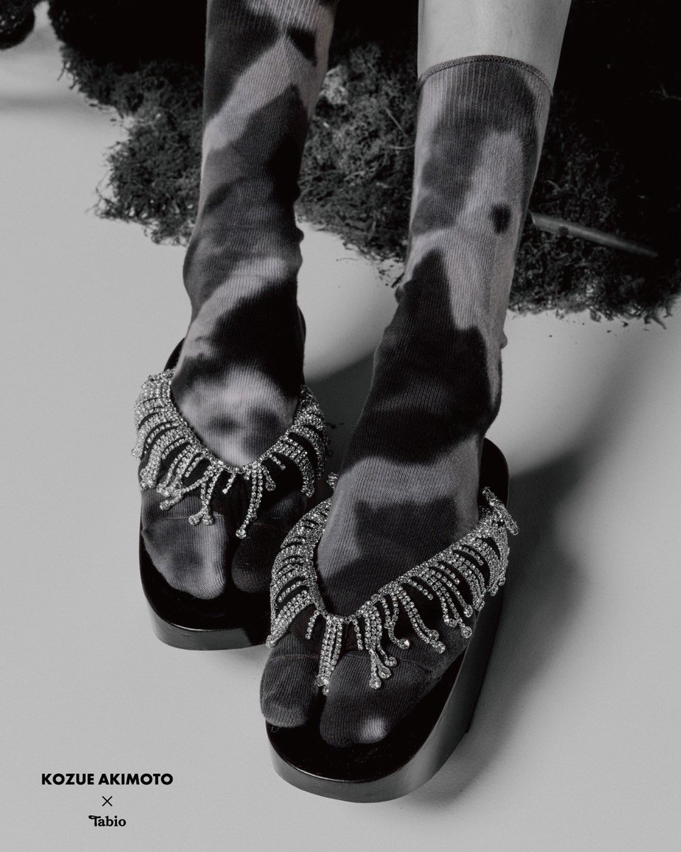 タビタイダイソックス🧦
タイダイ🩶レディース、メンズ
(写真はモノクロですが、靴下実際の色になってます)