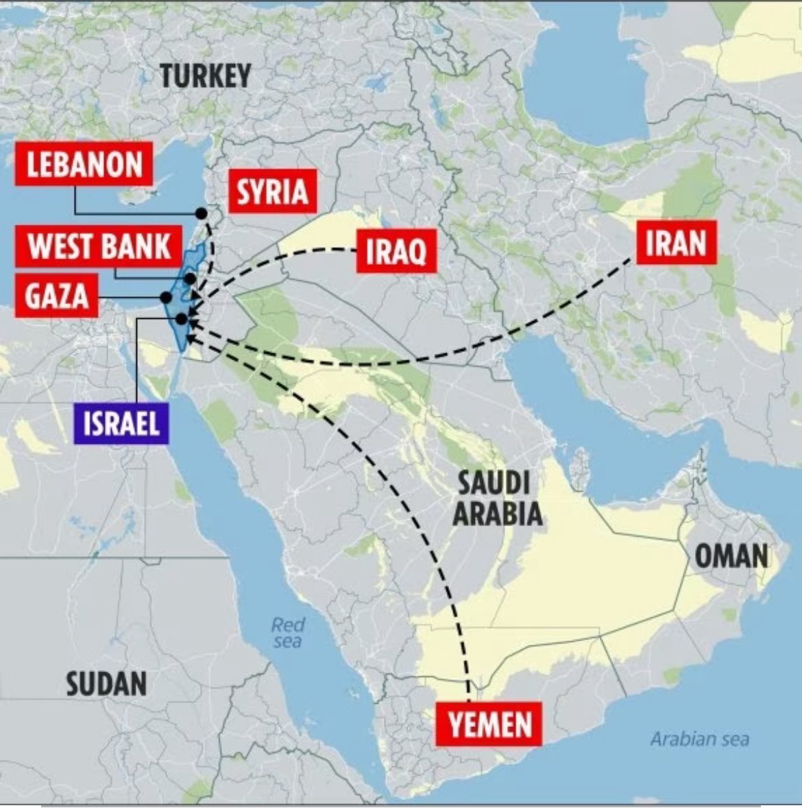 HillelNeuer's tweet image. Only Israel can be attacked by terrorist armies on seven fronts and be labeled by the UN as the aggressor.