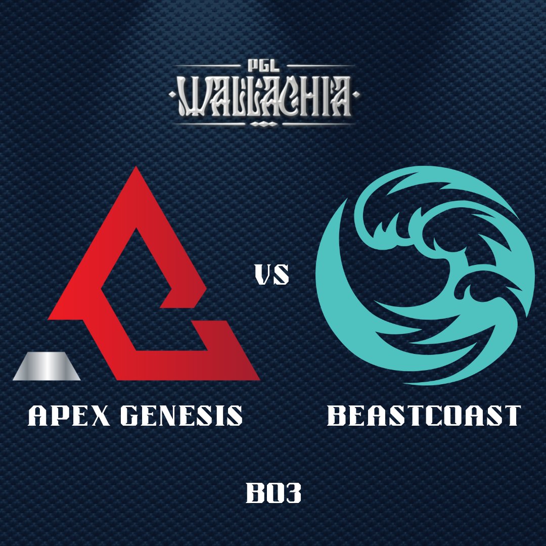 Apex Genesis (@apex_genesis_) on Twitter photo Day 3 PGL Wallachia Season 2 starts in 30 minutes. We're up against <a href="/beastcoast/">Beastcoast</a> in a bo3 🫡⚔️📺twitch.tv/pgl_dota2en2 Day 3 PGL Wallachia Season 2 starts in 30 minutes. We're up against <a href="/beastcoast/">Beastcoast</a> in a bo3 🫡⚔️📺twitch.tv/pgl_dota2en2