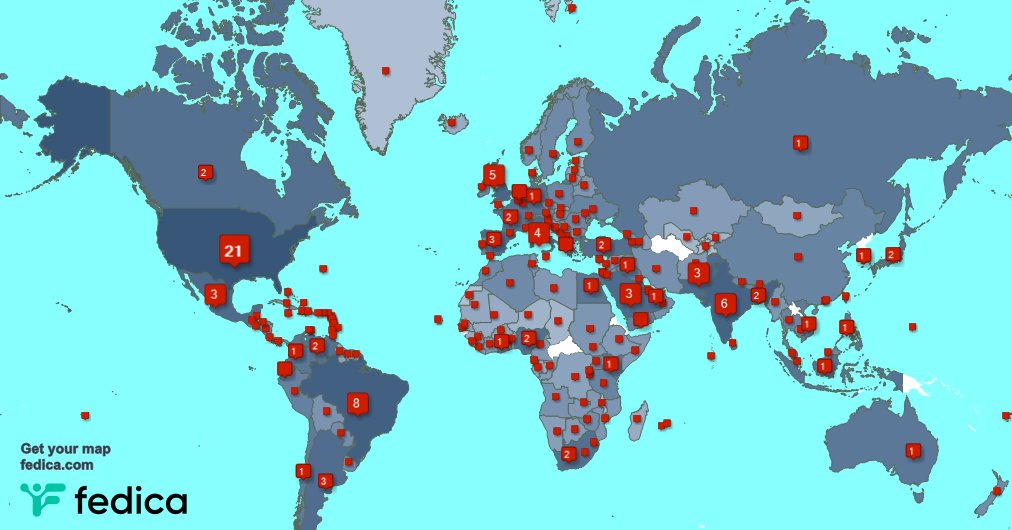 I have 67 new followers from Canada, Egypt, and more last week. See fedica.com/!RizzoGigirz58