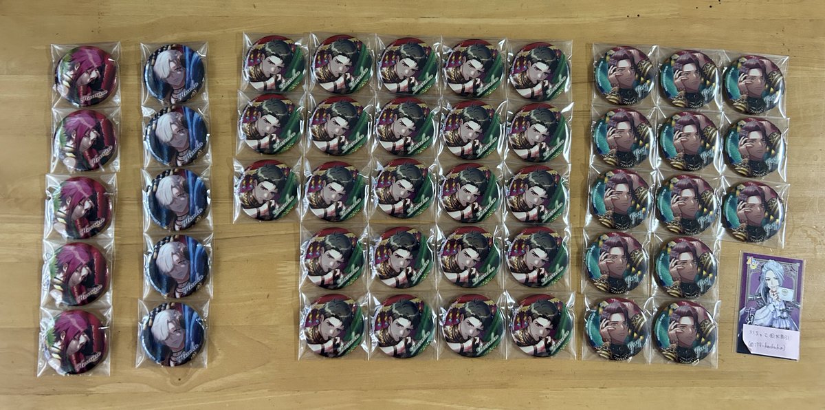 【交換・譲渡】
A3! キャラバッジコレクション キャラバッジ 缶バッジ 満開Feature 冬組

譲
*丞23 ☆密5 誉5 *ガイ13

求
同種東
フェア特典東(缶バ1:特典1)
☆、無印440円/個+送料
* 350円/個+送料

☆譲渡の場合*同数引き取り必須

お気軽にお声掛けください