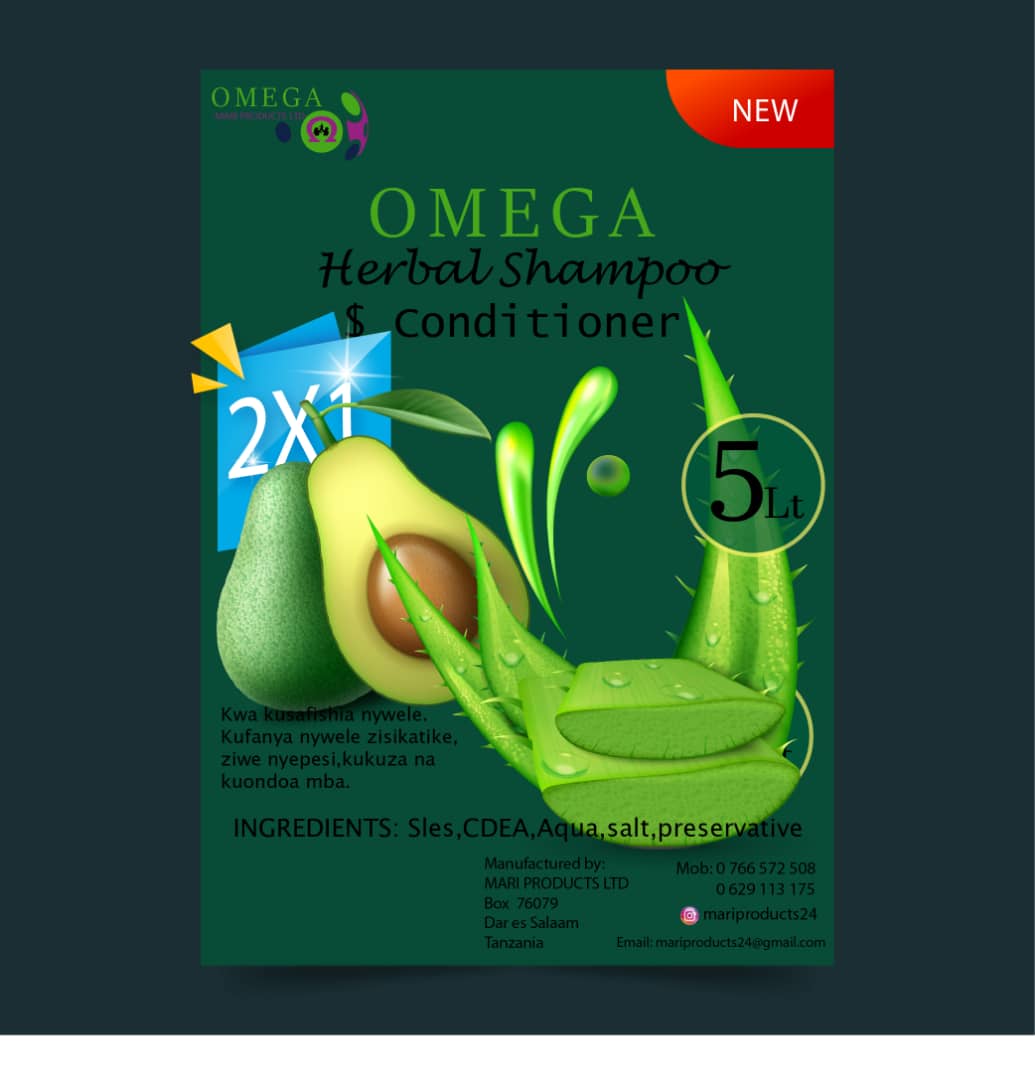 omegaproductstz's tweet photo. Introducing Omega Herbal Shampoo &amp; Conditioner 🌿 your go-to for healthier, shinier, and dandruff-free hair! Infused with the natural goodness of aloe vera and avocado, this 2-in-1 formula cleanses, nourishes, and strengthens your hair. Experience the ultimate care https://t.co/NkQypFmOb0