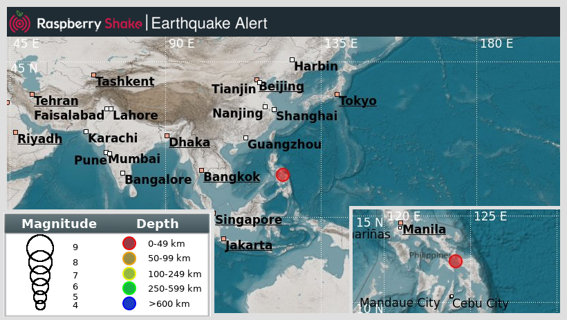 raspishakEQ's tweet photo. Preliminary M5.0 #Earthquake
ID: #rs2024tsolal
5km from #Capul, #Samar,Philippines
2024-10-06 05:26 UTC
Source: #GFZ
@raspishake
Join the largest #CitizenScience EQ community ➡ https://t.co/Y5O0dgJqJF
EVENT ➡ https://t.co/PUAAtKsCO2 https://t.co/vNmD84Daa2
