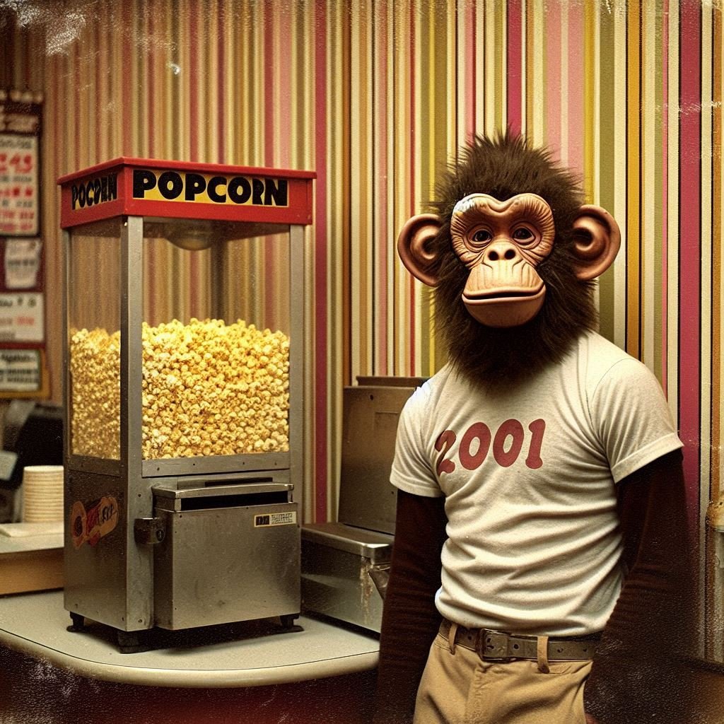 RealButterShow's tweet photo. "An epic drama of adventure and exploration." The premiere of 2001: A Space Odyssey at the Theater Brothers Theater, 1968. #StanleyKubrick #movies #realbutter https://t.co/URsaR5gNVb