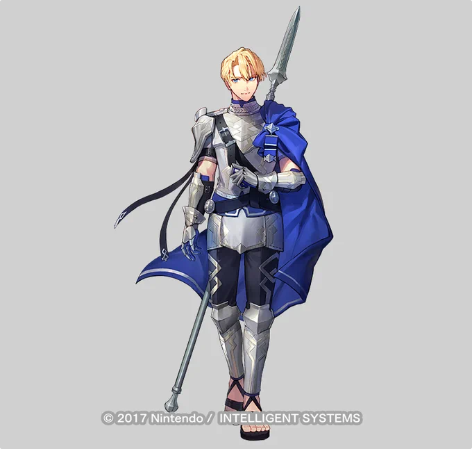『ファイアーエムブレムヒーローズ』にて、神装英雄「青獅子の守護者 ディミトリ」のイラストを担当させていただきました! 10/10より配信ですよろしくお願いいたします! #FEヒーローズ 