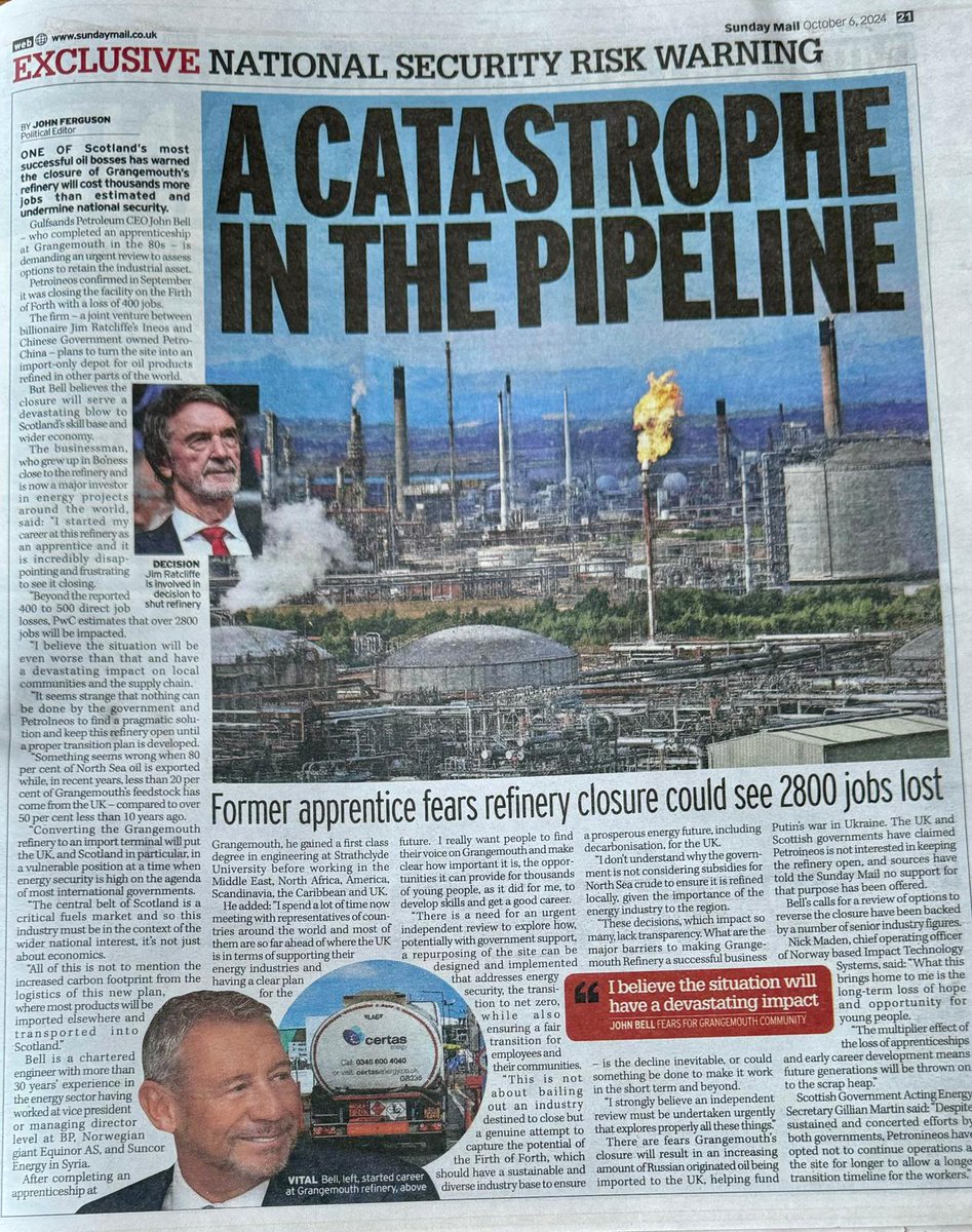 Andrew Pancholi (@andrewpancholi) on Twitter photo Please zoom in on this and take a read - from my pal John Bell <a href="/GulfsandsPlc/">Gulfsands</a>
This is about 2800 jobs and the loss of a community - not to mention a potential blow to national security.
#Scotland #Oil <a href="/MrJamesCosmo/">James Cosmo MBE</a> <a href="/AlexSalmond/">Alex Salmond</a>
Please RT share etc Please zoom in on this and take a read - from my pal John Bell <a href="/GulfsandsPlc/">Gulfsands</a>
This is about 2800 jobs and the loss of a community - not to mention a potential blow to national security.
#Scotland #Oil <a href="/MrJamesCosmo/">James Cosmo MBE</a> <a href="/AlexSalmond/">Alex Salmond</a>
Please RT share etc