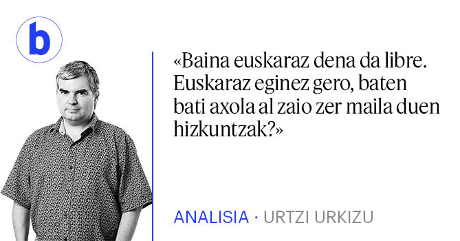 ✍️ 'Nor kezkatzen da euskara mailaz?', <a href="/urtziurkizu/">Urtzi Urkizu</a>-ren #PantailenArtetik zutabea gaurko BERRIAn. 
berria.eus/komunikazioa/a…