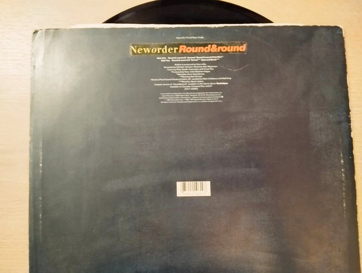 viru_giorgos's tweet image. Last spin 
New Order "Round &amp;amp; Round" #12inch
N.d &amp;amp; good rhythms!