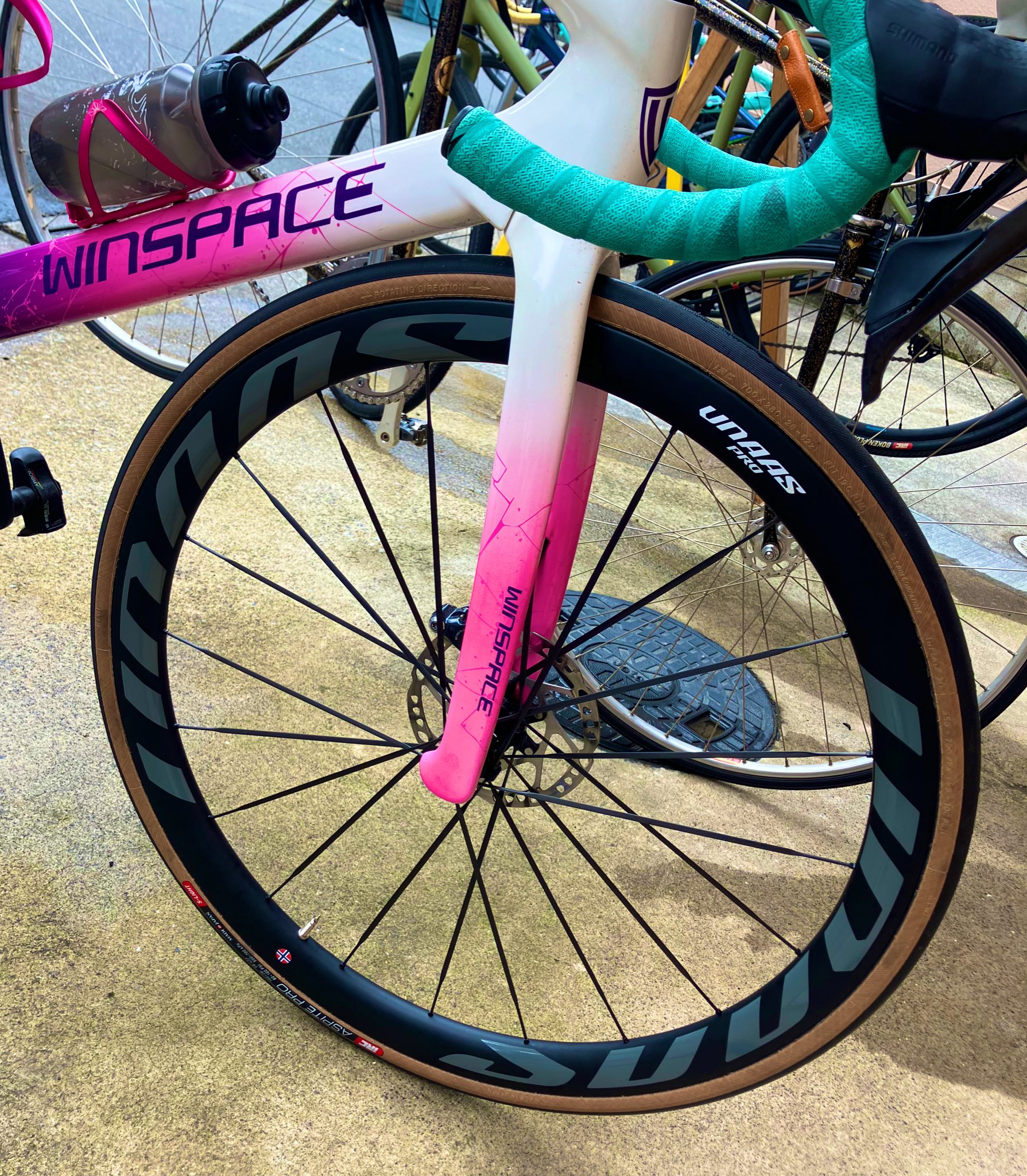 Winspace UNAAS HARD 40 Fのみ Winspace UNAAS HARD 40 Fのみ UNAAS PRO WHEELSET ウナス プロ