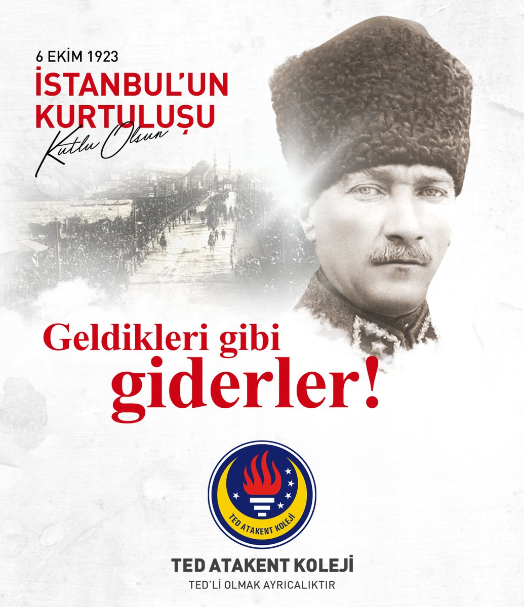 İstanbul'un kurtuluşu kutlu olsun.