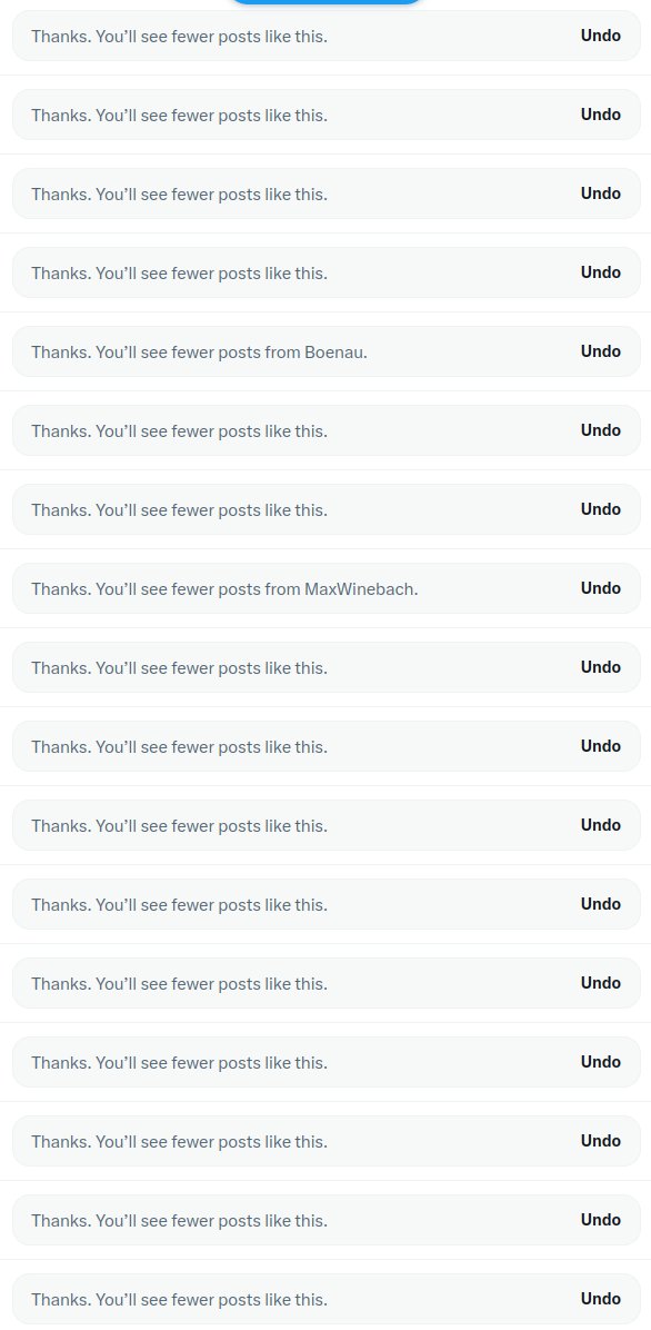 LineCastApp's tweet image. This is what happens when the X&apos;s algorithm goes rogue. 😵‍💫