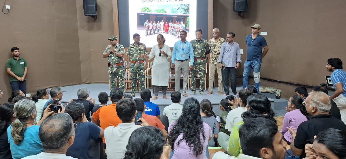 Wildlife week 2024 - Mumbaikars for SGNP #mfsgnp presentation at Sanjay Gandhi National Park. Recived an overwhelming response, session was houseful. Thank you to all #Mumbaikars for taking time out and participation.
#SGNP #Wildlifeweek2024 #livingwithleopards #lwl_SGNP