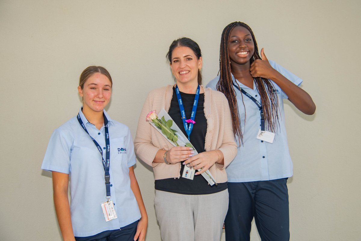DohaCollege's tweet photo. In celebration of #WorldEducatorsDay, our staff was showered with love and appreciation from students, parents, and colleagues. A special thanks to the FDC team for their stunning flower sale. Their efforts continue to enrich our community.
View photos: https://t.co/FZjK4AVhXE https://t.co/9gsZNRvNLF