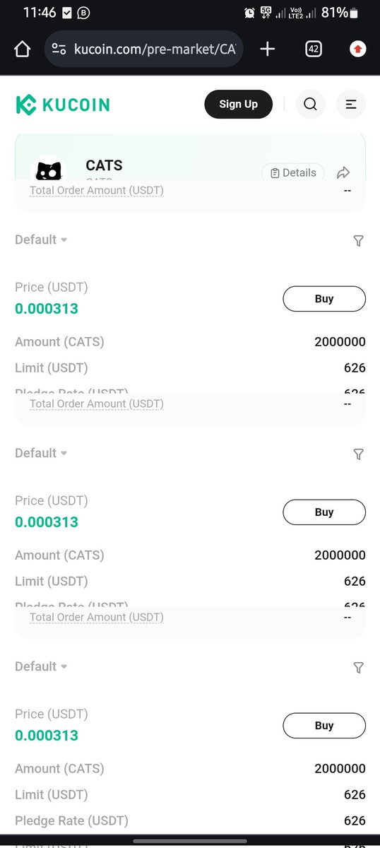 Broh_abdul's tweet image. Cats pre market bybit and kucoin, Allah ya jishhemu Alkairi
@PendingUstaz
#CATSxBitgetLaunchpool