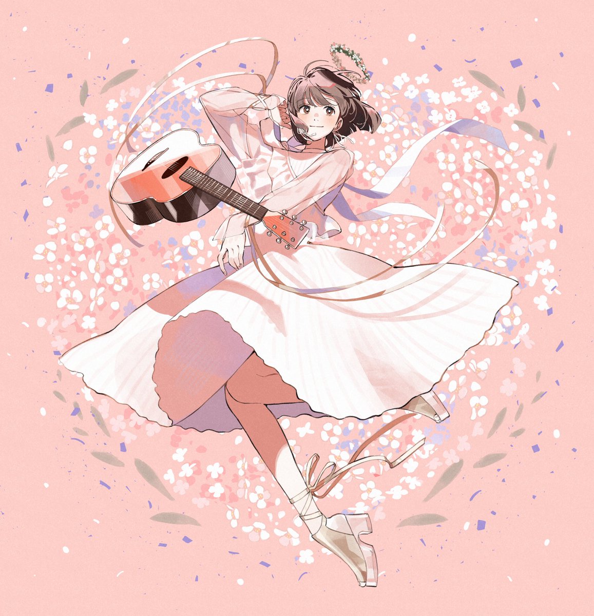 ユイカ』さん2nd Live 「Sweet alyssum」のキービジュアルを描かせて