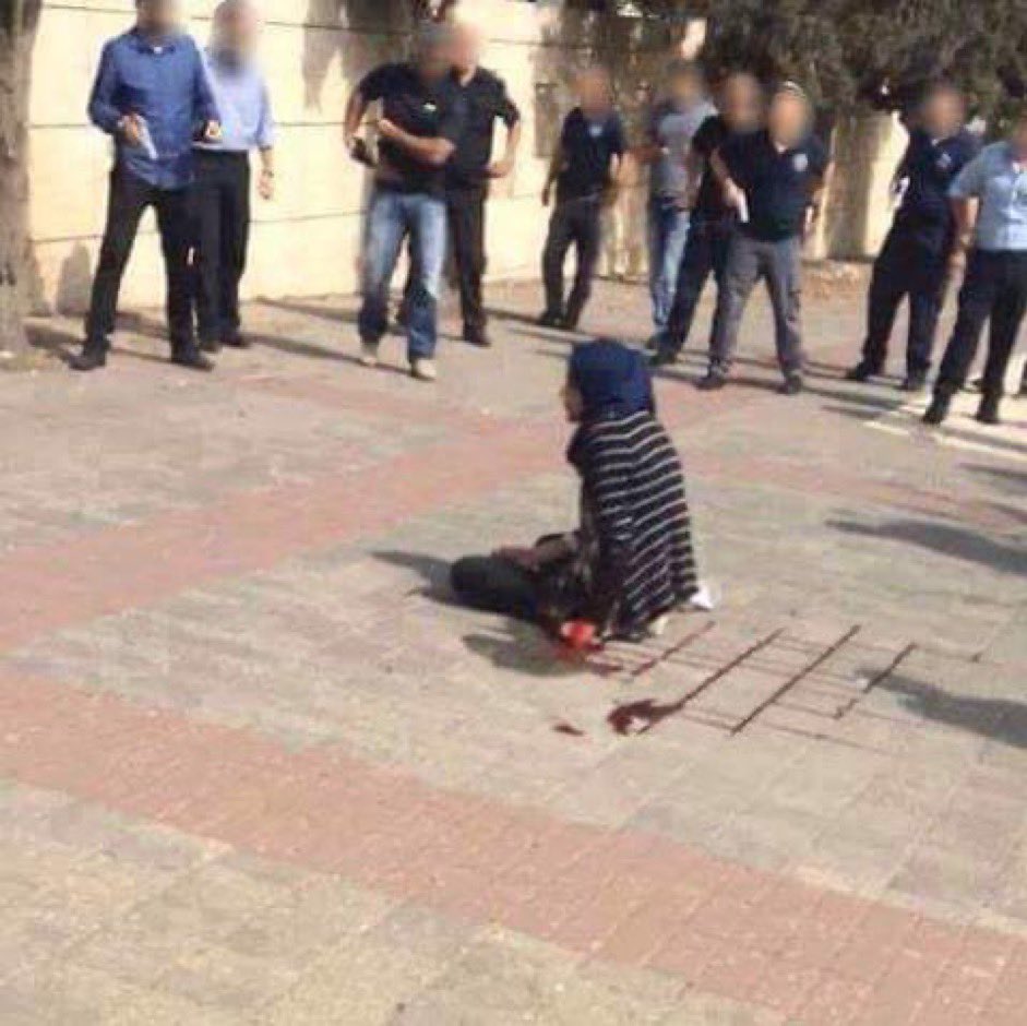 Salim_Razz's tweet photo. @Israel More than 10 Israeli men surround a 15 year old Palestinian girl and shøøt her...

Would you accept living like this or would you do something about it? https://t.co/LXI95HhN8g