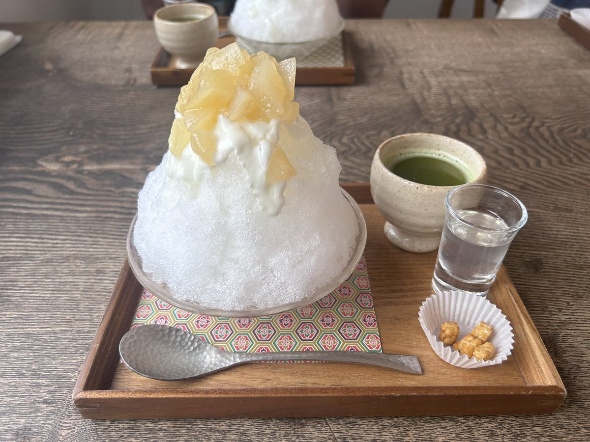 m__i1102's tweet photo. ただ私の好きな店連れて行ったランチ🍽
べっくんいかくんお付き合いいただきありがとう✌️ https://t.co/oPQ8zeeK5k