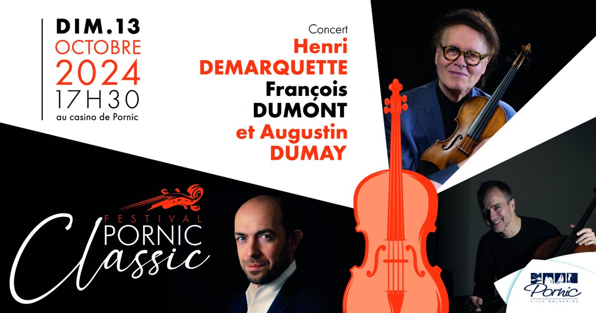 ðð¥ðð¡ð̧ð¢ððŠ ððšð ð¢ð¡ð§ (@fdumontpiano) on Twitter photo C'est avec beaucoup de joie que je retrouverai <a href="/AugustinDumay/">Augustin Dumay</a> & <a href="/hdemarquette/">Henri Demarquette</a>, dans une semaine, pour le concert de clÃŽture du Festival <a href="/PornicClassic/">Pornic Classic</a> !
ð ðð¡ðð¢ðŠ & ð¥ðÌðŠðð¥ð©ðð§ðð¢ð¡ðŠ â¡ billetweb.fr/festival-porni⊠C'est avec beaucoup de joie que je retrouverai <a href="/AugustinDumay/">Augustin Dumay</a> & <a href="/hdemarquette/">Henri Demarquette</a>, dans une semaine, pour le concert de clÃŽture du Festival <a href="/PornicClassic/">Pornic Classic</a> !
ð ðð¡ðð¢ðŠ & ð¥ðÌðŠðð¥ð©ðð§ðð¢ð¡ðŠ â¡ billetweb.fr/festival-porniâŠ