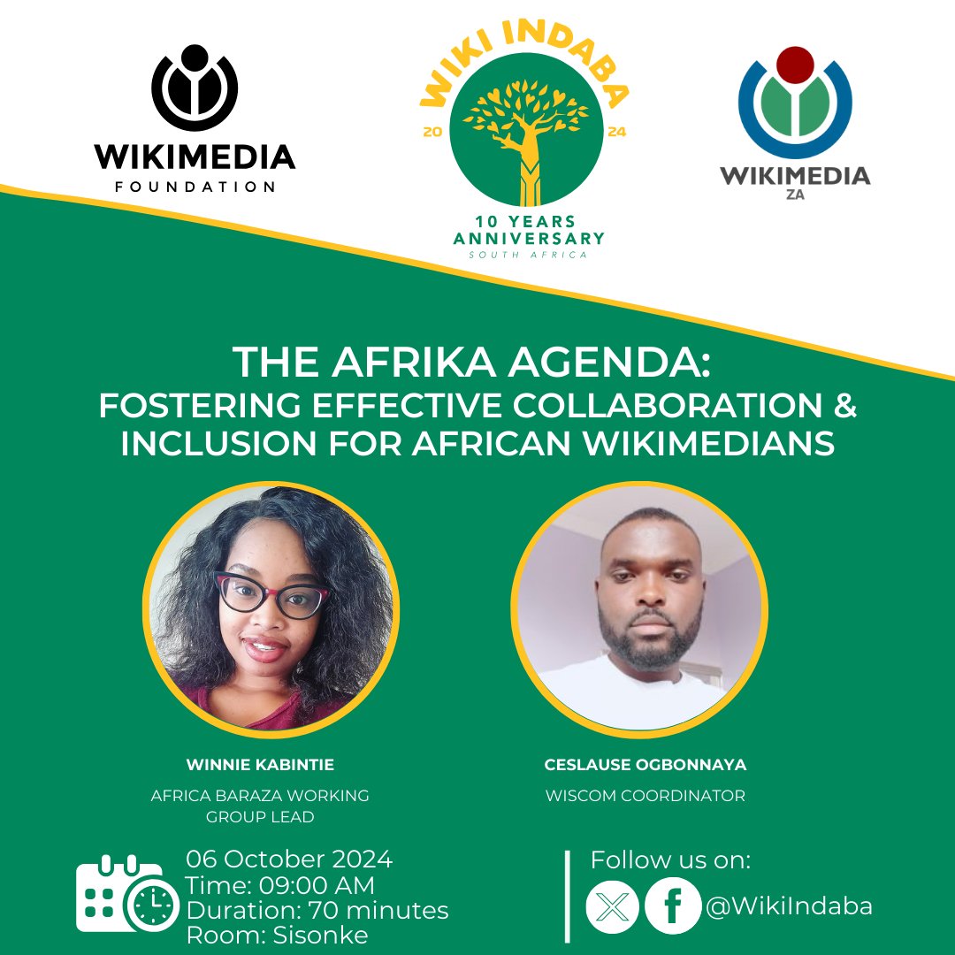 Wiki Indaba 2025 tweet media