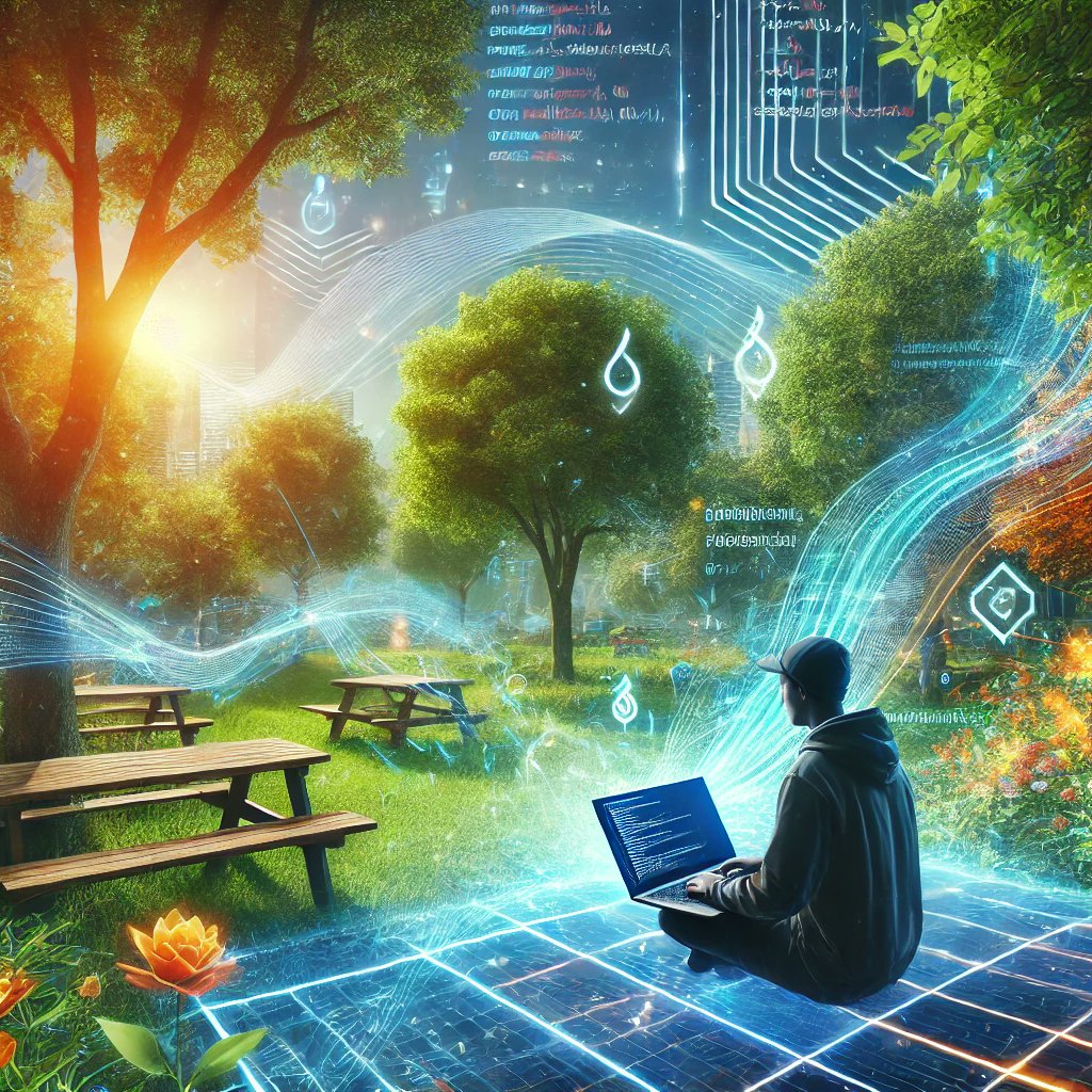 josecodetech's tweet image. La programación te permite crear desde cualquier lugar, incluso en armonía con la naturaleza. ¡Deja que la tecnología y el entorno te inspiren!
#codingAnywhere #innovacion #codigo #programando con #josecodetech más en -&amp;gt; youtube.com/@josecodetech #programacion