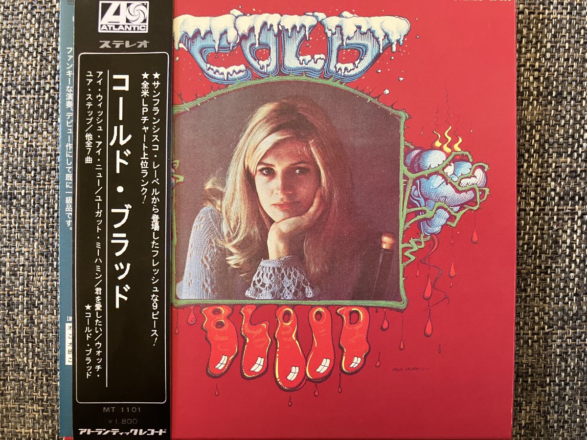 chokaihiryu's tweet photo. Cold Blood / Cold Blood (1969)
You Got Me Hummin'
https://t.co/Dug1Cb0qyz 
#ColdBlood #LydiaPense https://t.co/xiF1NLJ7Yf