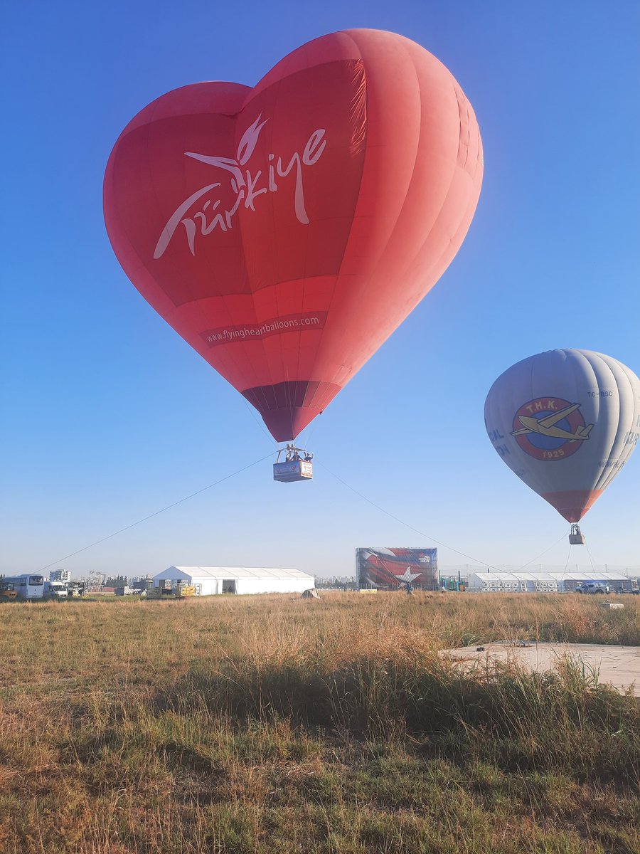 Teknofest 2024 Adana,TÜRKIYE AŞKINA balonumuz göklerde.