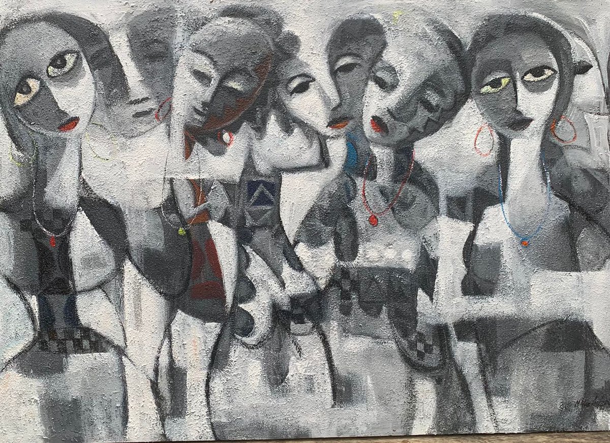 marshal_nwauwa's tweet image. Collaboration 2. Acrylic on canvas.
#artpiece #availableart #WomenEmpowerment #Joint_Action_Campaign #artofnmarshal#studiolifestyle