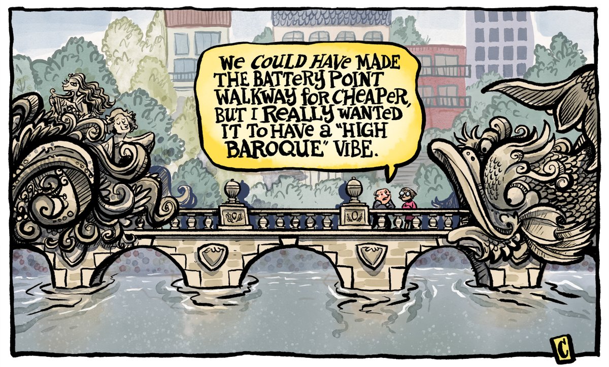 Wednesday's <a href="/themercurycomau/">Mercury</a> cartoon: If it ain't Baroque...