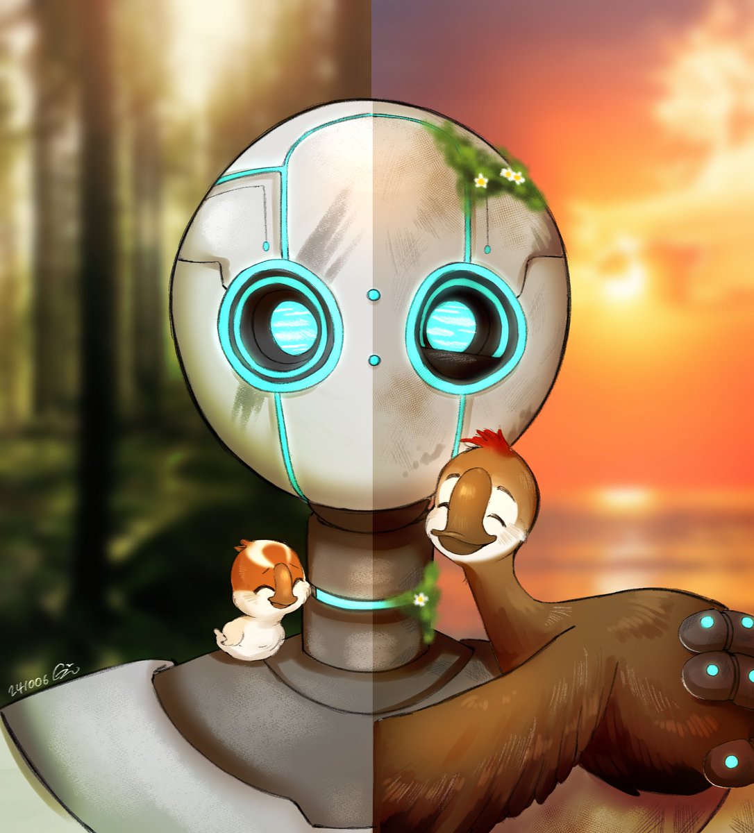 gins_animation's tweet image. ROZZUM 7134   |   ROZ
#TheWildRobot #Gins_art
