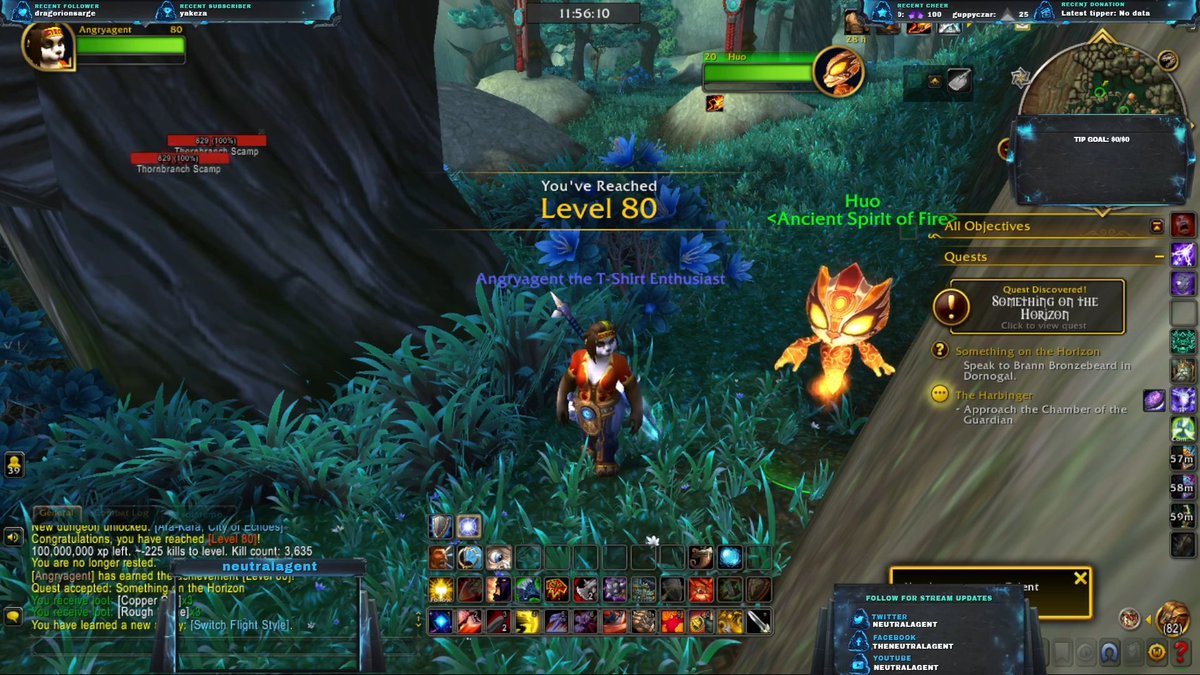 Got my second neutral to 80, just finished a 12 hour stream where I went from 79 to 80. youtu.be/ziedLzG0EBc
Should get my third neutral 80, Doubleagent sometime in the next few days <a href="/Warcraft/">World of Warcraft</a> #TheWarWithin