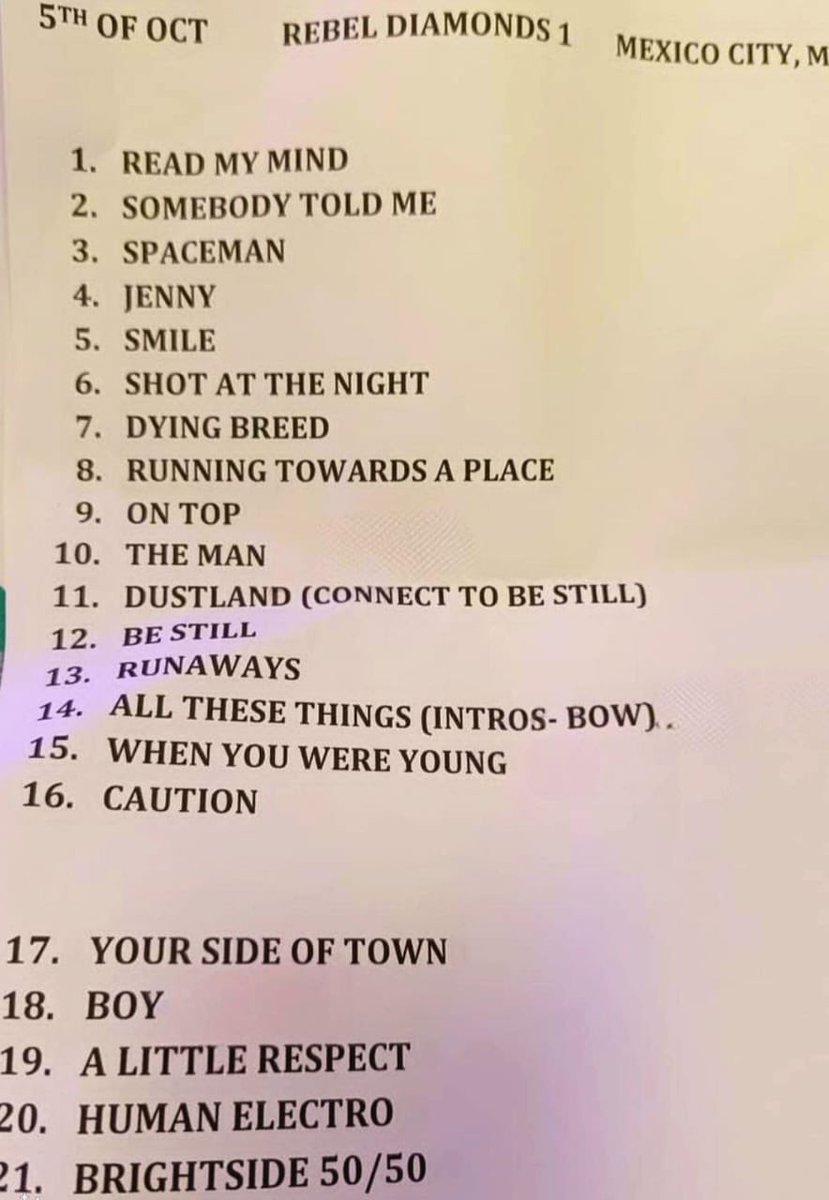 genhdz's tweet photo. Hace un momento acabamos de presenciar uno de los mejores conciertos de @thekillers. Los queremos mucho. https://t.co/mqTKGgblXk