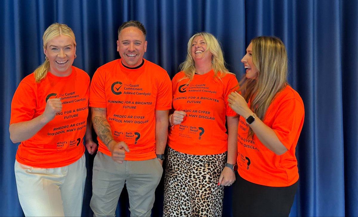 cardiffcouncil's tweet image. Let's run together for a brighter future! The @CdfCommitment team is running the @CardiffHalf to secure work experience placements for young people in the city. Join us in making a difference! orlo.uk/L2SWT 
#RunTheDiff