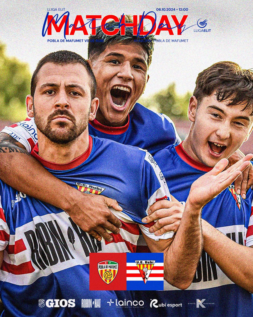 🫡 Aquesta sensació de 𝐝𝐢𝐚 𝐝𝐞 𝐩𝐚𝐫𝐭𝐢𝐭 

⚽️ 𝐀𝐕𝐔𝐈 𝐉𝐔𝐆𝐔𝐄𝐌! 🧠🫀💯