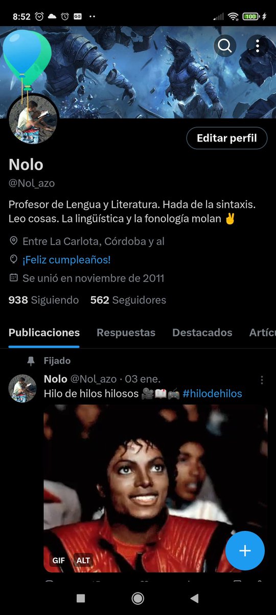 Está la edad ya que no perdona y hasta los globos se han bugueado en la esquina 😂🎉
